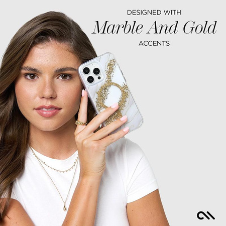 Case-Mate Karat MagSafe - Pouzdro pro iPhone 16 Pro (Granite)