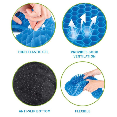 Vivamore - Gel travel pillow (black)