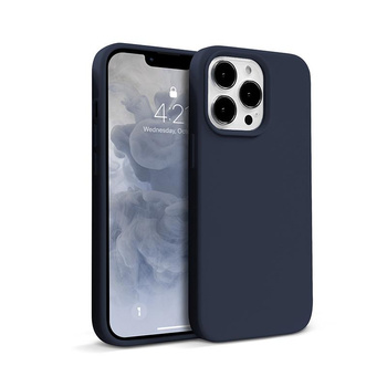 Crong Color Cover - Coque pour iPhone 13 Pro (Bleu marine)