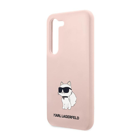 Karl Lagerfeld szilikon NFT Choupette - Samsung Galaxy S23 tok (rózsaszín)