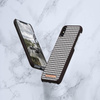 Nordic Elements Saeson Idun - Coque en matériau pour iPhone Xs Max (marron foncé)