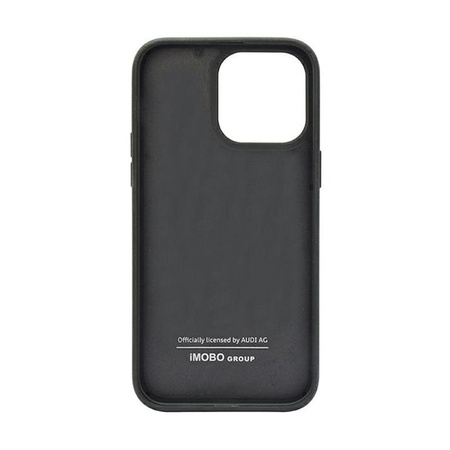 Audi Carbon Fiber Stripe - Hülle für iPhone 14 Pro (Schwarz)