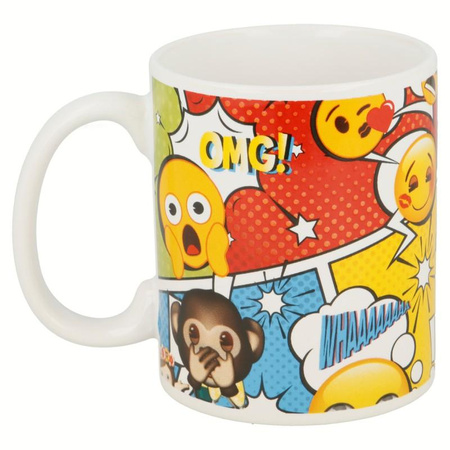 Emoji - Keramikbecher im Geschenkkarton 325 ml