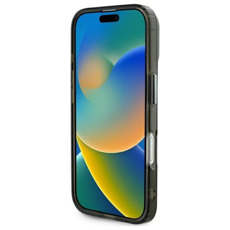 Karl Lagerfeld IML Metal Choupette Head MagSafe - Case for iPhone 16 (black)