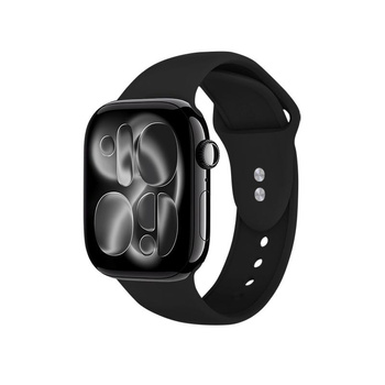 Crong Liquid - Strap for Apple Watch 38/40/41/42 mm (black)