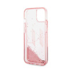 Karl Lagerfeld Liquid Glitter Big Logo tok - iPhone 14 tok (rózsaszín)