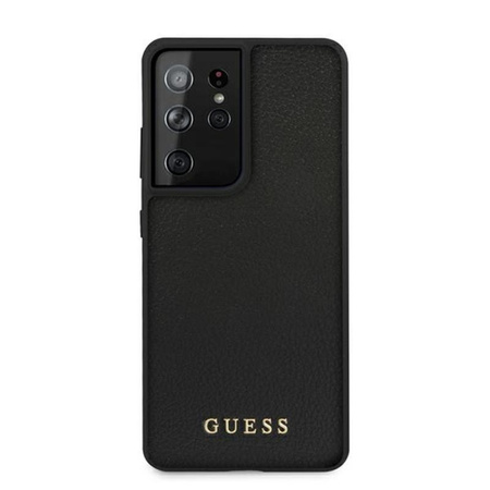 Guess Iridescent - Samsung Galaxy S21 Ultra tok (fekete)