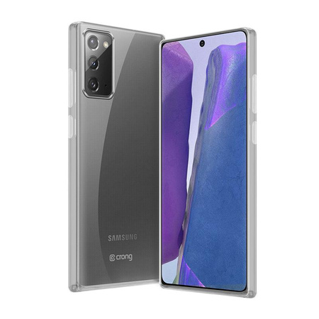 Crong Crystal Slim Cover - Etui Samsung Galaxy Note 20 (przezroczysty)