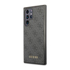 Guess 4G Metal Logo - Case for Samsung Galaxy S23 Ultra (Grey)
