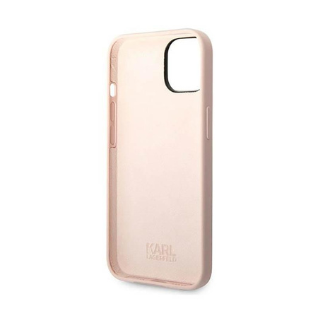 Karl Lagerfeld Silicone Ikonik Karl`s Head - Etui iPhone 14 (różowy)