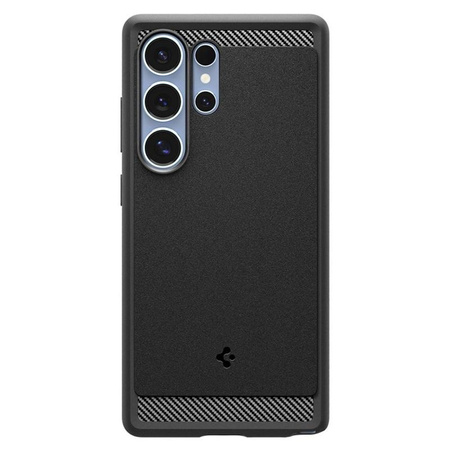 Spigen Rugged Armor MagSafe - Gehäuse für Samsung Galaxy S25 Ultra (Mattschwarz)