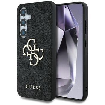 Guess Big 4G Classic Logo - pouzdro pro Samsung Galaxy S25 (černé)