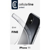 Cellularline Fine - Case for iPhone 11 (Transparent)