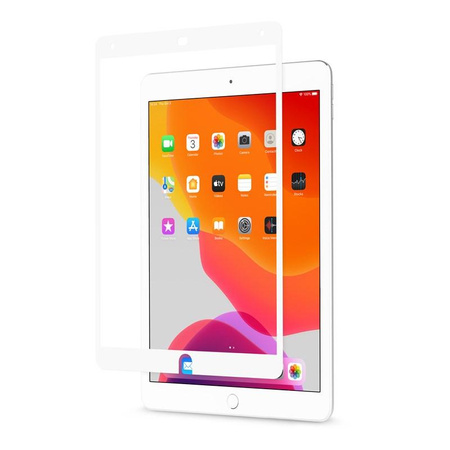 Moshi iVisor AG - Film protecteur antireflet pour iPad 10.2" (2021 / 2020 / 2019) / Air & Pro 10.5" (cadre blanc)