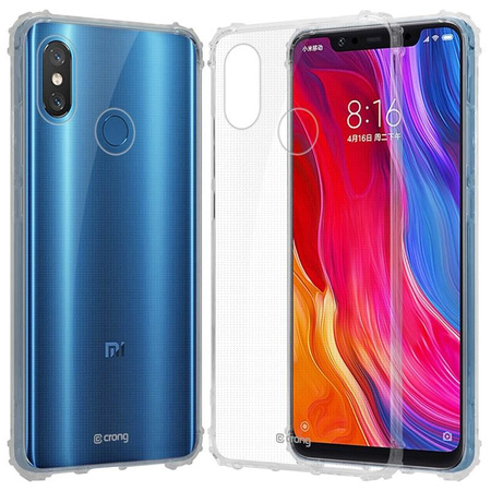 Kryt Crong Crystal Shield - pouzdro pro Xiaomi Mi 8 (průhledné)