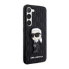 Karl Lagerfeld NFT Saffiano Monogram Ikonik - Samsung Galaxy S23+ tok (fekete)