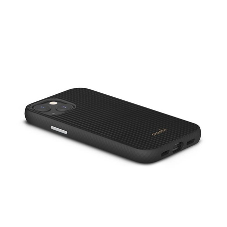 Moshi Arx Slim Hardshell Case - iPhone 13 mini MagSafe Case (Mirage Black)