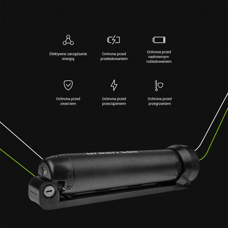 Green Cell - 5.2Ah (187Wh) akkumulátor E-Bike 36V elektromos kerékpárhoz