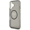 Guess IML Metal Mountain Logo MagSafe - Etui do iPhone 16 (czarny)