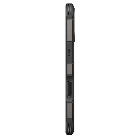 ETUI DO IPHONE 17 do MAGSAFE SPIGEN TOUGH ARMOR ORYGINALNE SZARE CASE