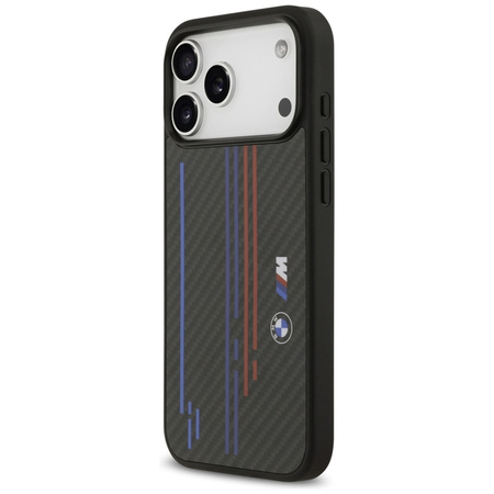 BMW M Kevlar Lines & Logo MagSafe - iPhone 17 Pro Max Case (Black)