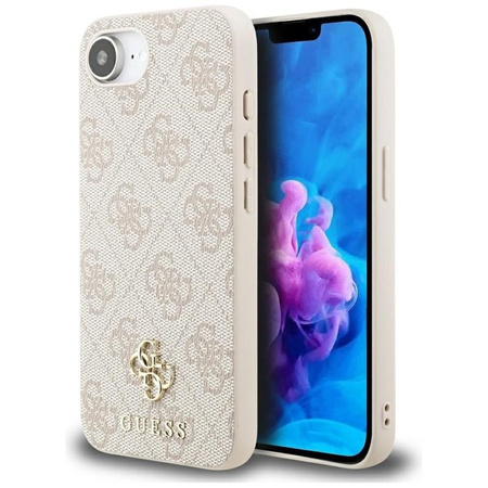 Guess 4G Small 4G and Classic MagSafe - Case for iPhone 16e (pink)