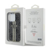 Guess IML 4G Gold Stripe - iPhone 15 Pro tok (fekete)