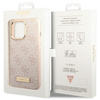Guess 4G Logo Plate MagSafe - iPhone 14 Pro Max Case (pink)