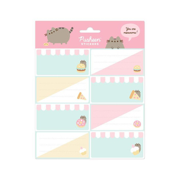 Pusheen - Foodie kolekce sešit nebo kniha samolepky 16 ks