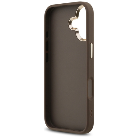 Guess 4G Big 4G Classic Logo - Case iPhone 17 (Brown / Gold)