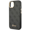 Guess 4G Metal Camera Outline Case - Coque pour iPhone 14 Plus (Noir)