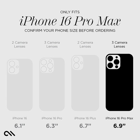 Case-Mate Karat Soap Bubble MagSafe do iPhone 16 Pro Max – Luksusowa ochrona z efektem holograficznym