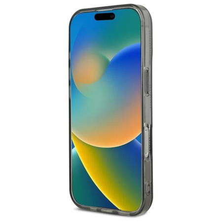 Karl Lagerfeld IML Karl Head Electroplated - Coque iPhone 16 Pro Max (noir)