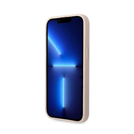 Guess 4G Big Metal Logo - iPhone 15 tok (rózsaszín)