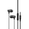 USAMS EP-42 - 3.5 mm stereo jack headphones (black)