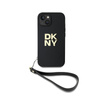 DKNY Handgelenkband Stock Logo - iPhone 15 / 14 / 13 Tasche (schwarz)