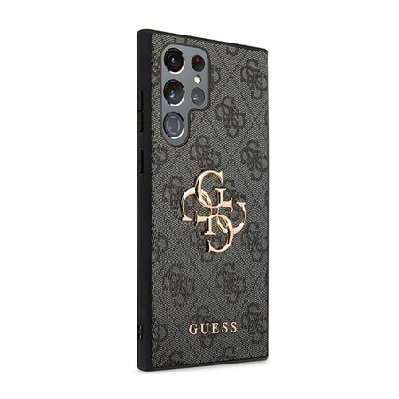 Guess 4G Big Metal Logo - Samsung Galaxy S23 Ultra Case (grey)
