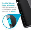 Speck Presidio2 Grip - Non-slip iPhone 13 case (Graphite Grey/Black)