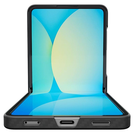 Spigen Airskin Aramid - tok Samsung Galaxy Z Flip 7 (fekete)