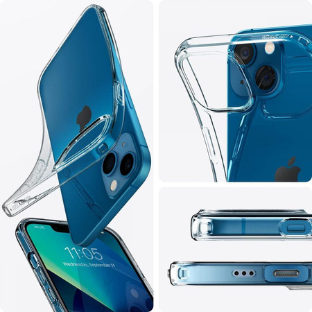 Spigen Liquid Crystal - Hülle für iPhone 13 (Transparent)