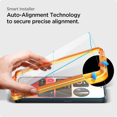 Spigen Alm Glas.TR 2-Pack - Tempered Glass for Nothing Phone 2a / 2a Plus (2 pcs.) (Transparent)