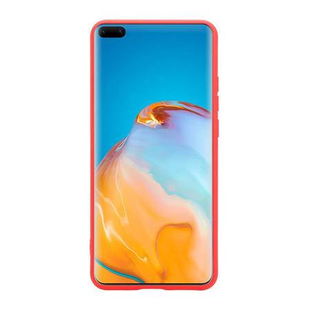 Crong Color Cover - Huawei P40 Case (Red)