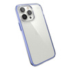 Speck Presidio Perfect-Clear with Impact Geometry - Etui iPhone 14 Pro Max z powłoką MICROBAN (Clear / Grounded Purple)