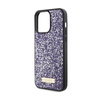 Guess Rhinestone Metal Logo - Etui iPhone 15 Pro (różowy)