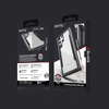 X-Doria Raptic Shield Pro - Étui Samsung Galaxy S22 Ultra 5G (Protection Antimicrobienne) (Noir)