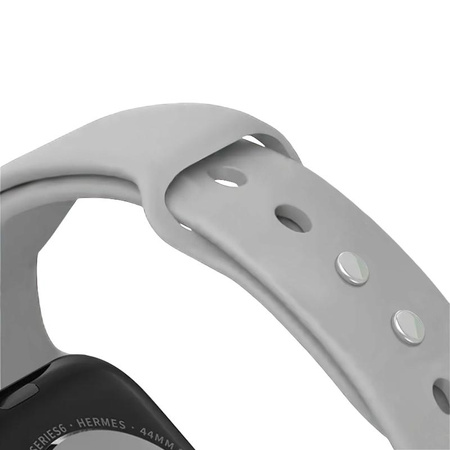 Crong Liquid - Pánt Apple Watch 44/45/46/49 mm-es órához (szürke)
