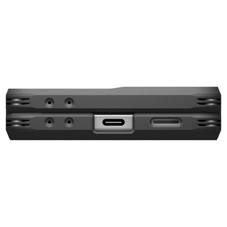 Spigen Tough Armor Pro MagSafe - Etui pour Samsung Galaxy Z Flip 7 (Noir)