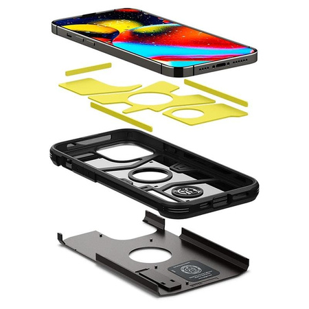 Spigen Tough Armor - tok iPhone 13 Pro készülékhez (fekete)