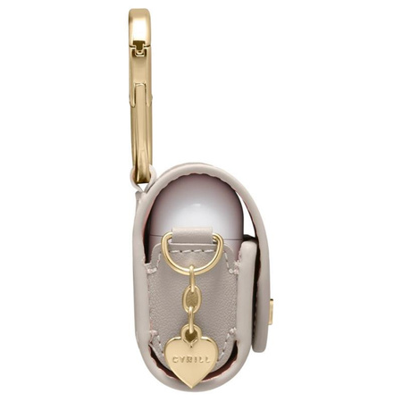 Spigen Cyrill Mini Bag - Tasche mit Riemen für Apple AirPods 4 (Beige)