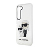 Karl Lagerfeld IML Glitter NFT Karl & Choupette - Etui Samsung Galaxy S23 (przezroczysty)